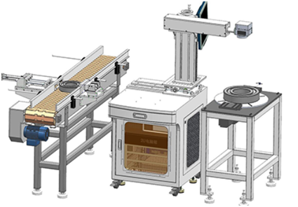 圖1-45全自動視覺激光打標(biāo)機